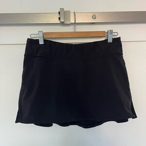lululemon athletica Tennis Skirt in Black with Side Ruffles